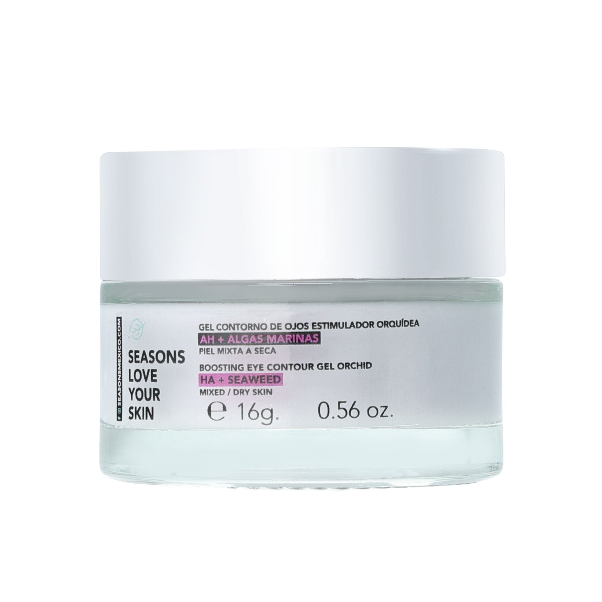 🎁 Gel Contorno de Ojos Estimulador Orquídea AH + Algas Marinas 16 gr. (100% off)