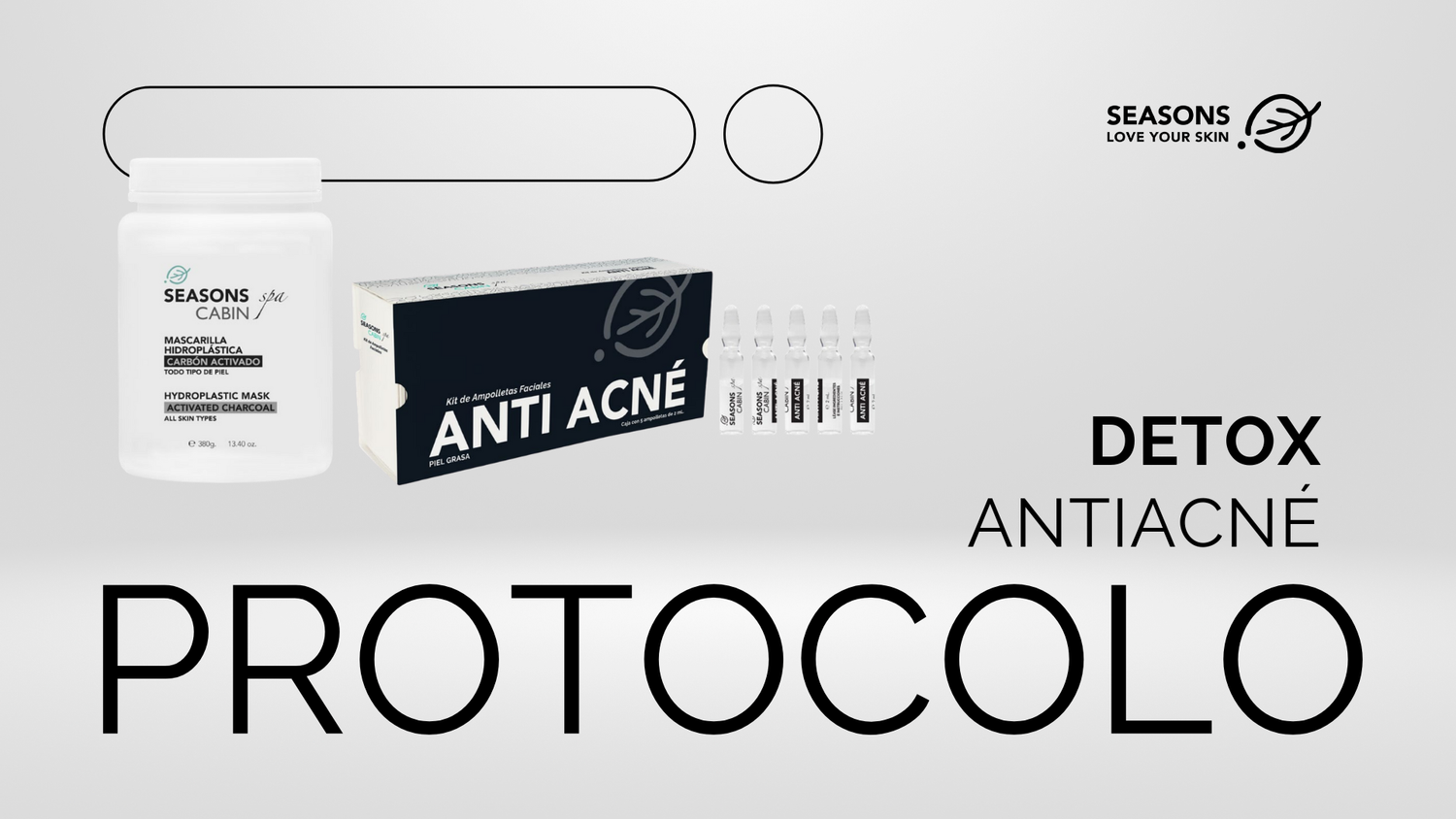 Protocolo Equilibrante/Desintoxicante “Detox”: Con Ampolleta Antiacné