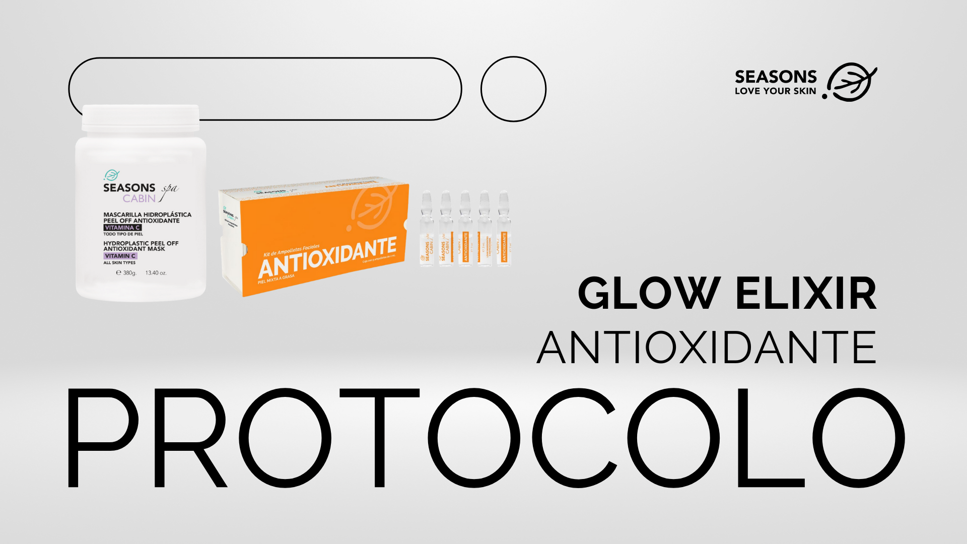 Protocolo Antioxidante/Iluminador “Glow Elixir”