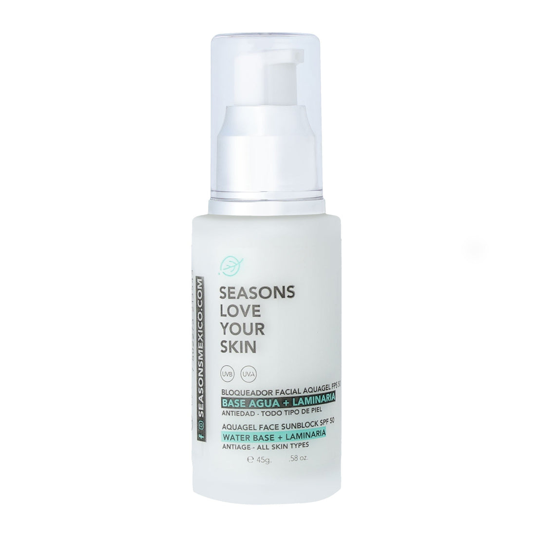 🎁 Bloqueador Facial Aquagel Antiedad FPS 50 45g (100% off)