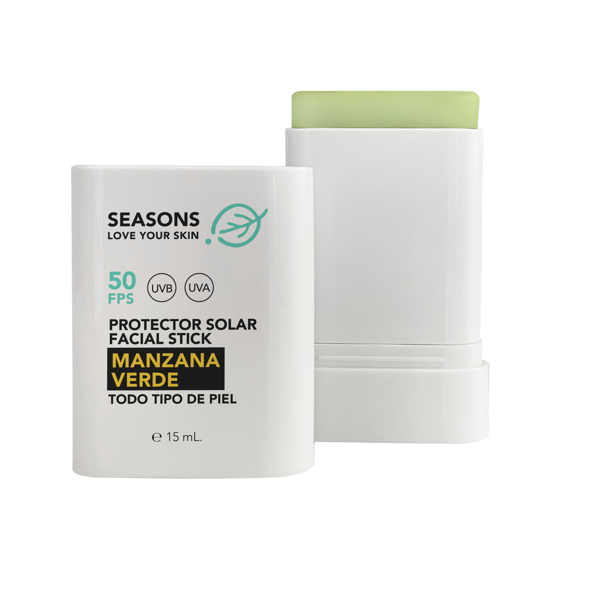 🎁 Protector Solar FPS 50 Stick Manzana Verde 15gr.