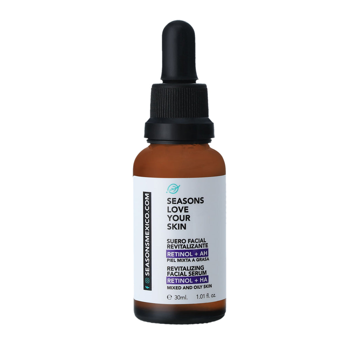 🎁 Suero Facial Revitalizante Retinol + AH 30ml.