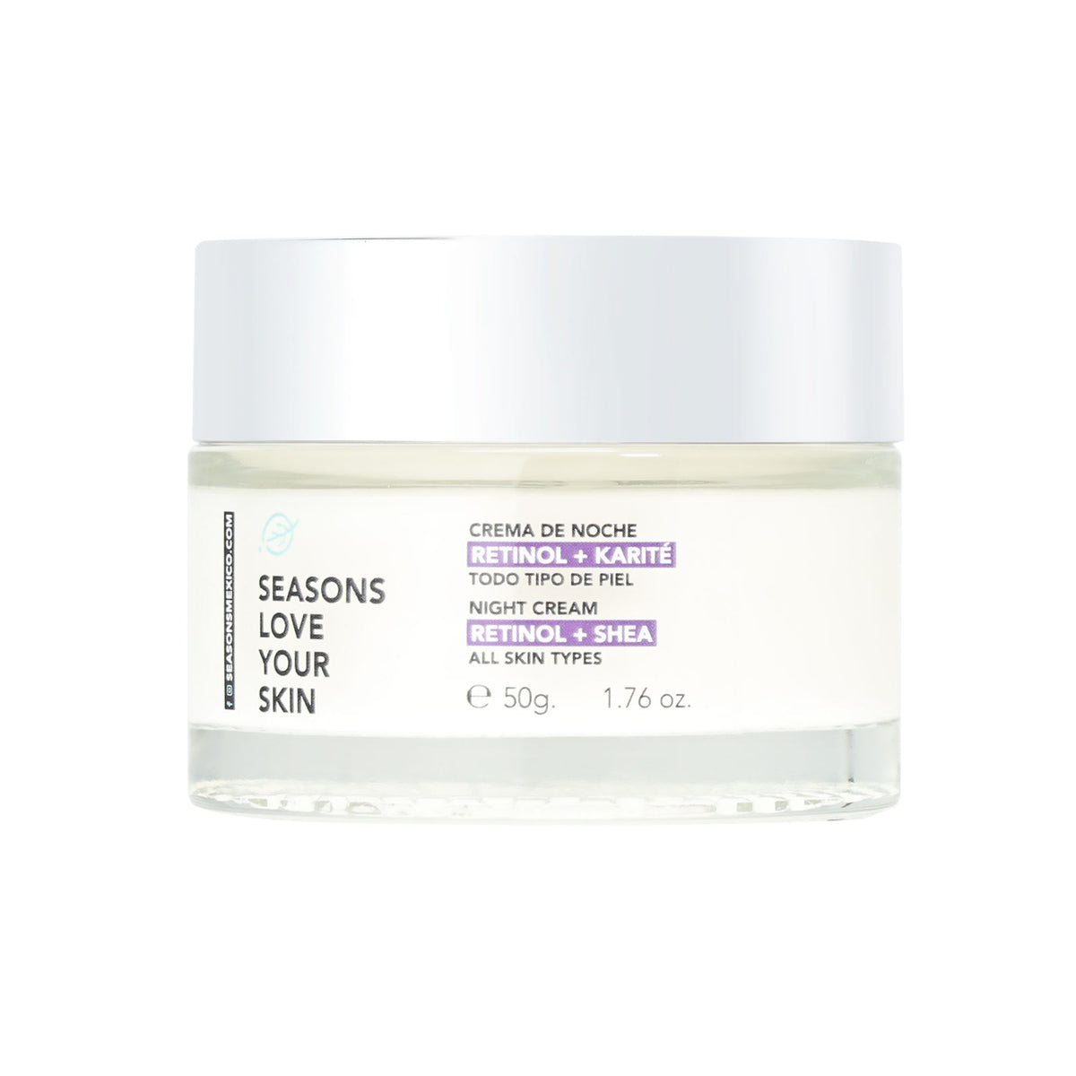 🎁 Crema de Noche Retinol + Karité 50g 50 gr.