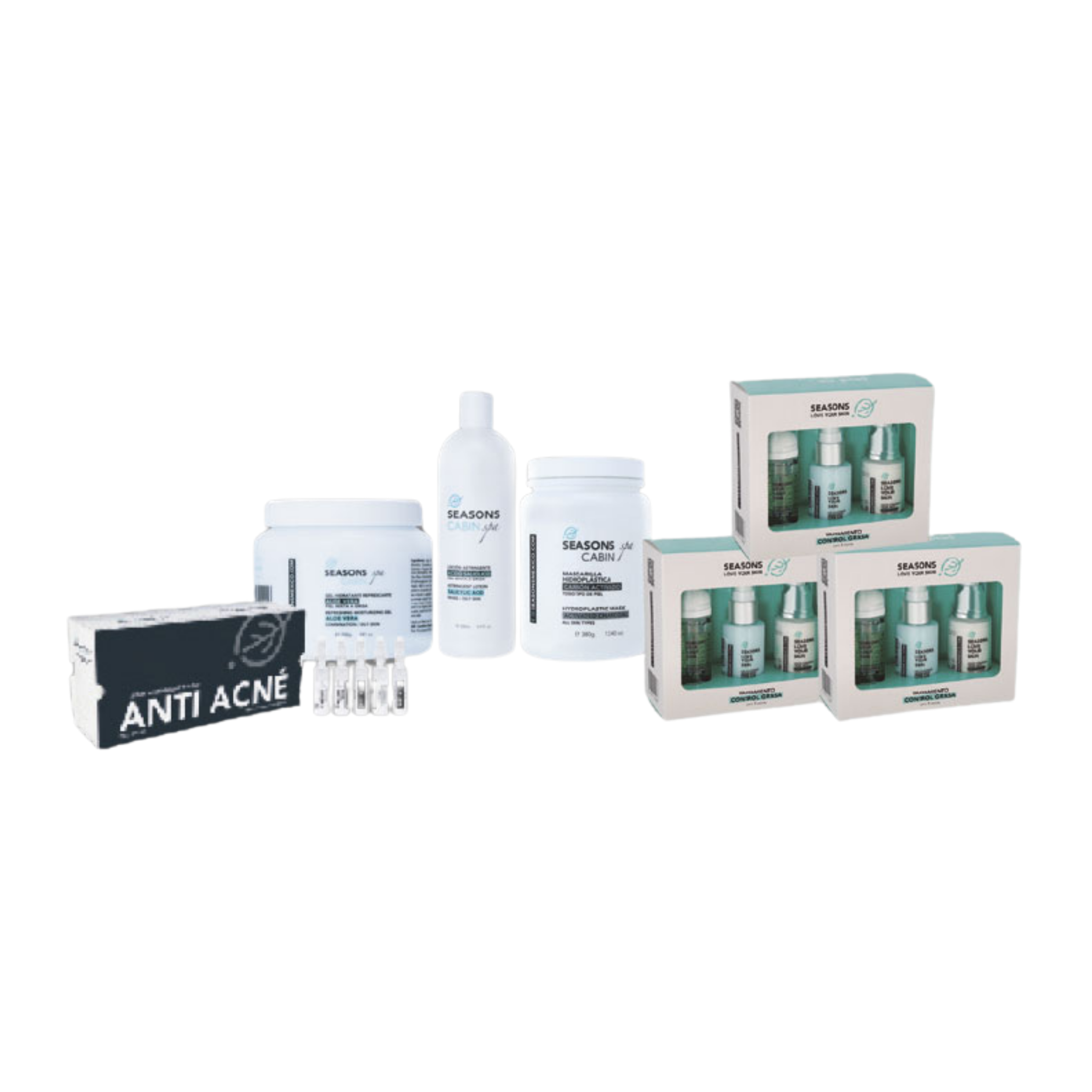 BUNDDLE  ANTIACNÉ (7 PIEZAS)