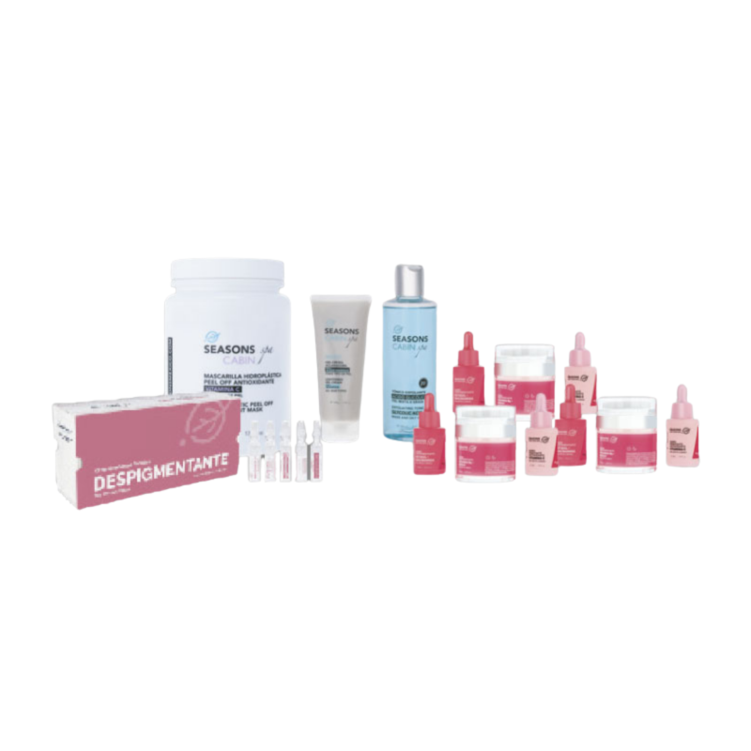BUNDDLE  DESPIGMENTANTE (7 PIEZAS)
