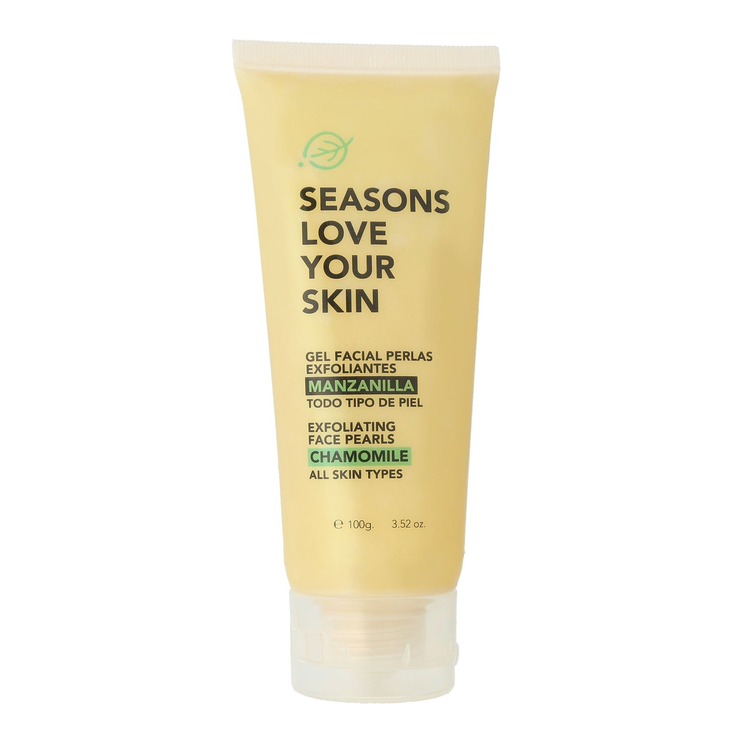 🎁 Gel Facial Perlas Exfoliantes Manzanilla 100 gr. (100% off)