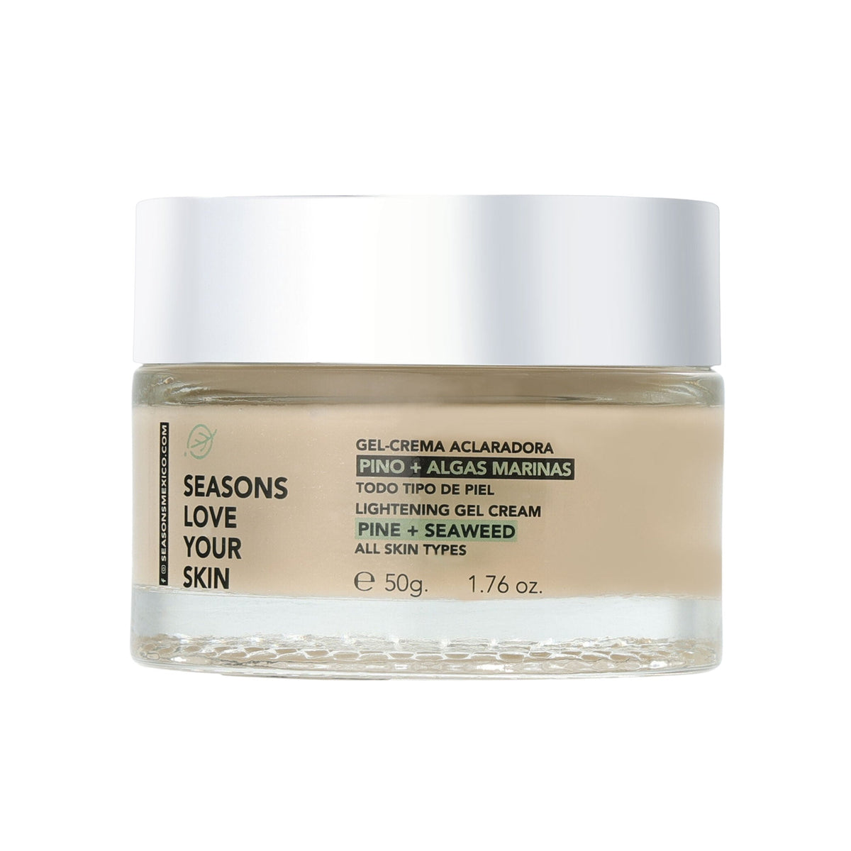 🎁 Gel Crema Aclaradora Pino + Algas Marinas 50 gr.