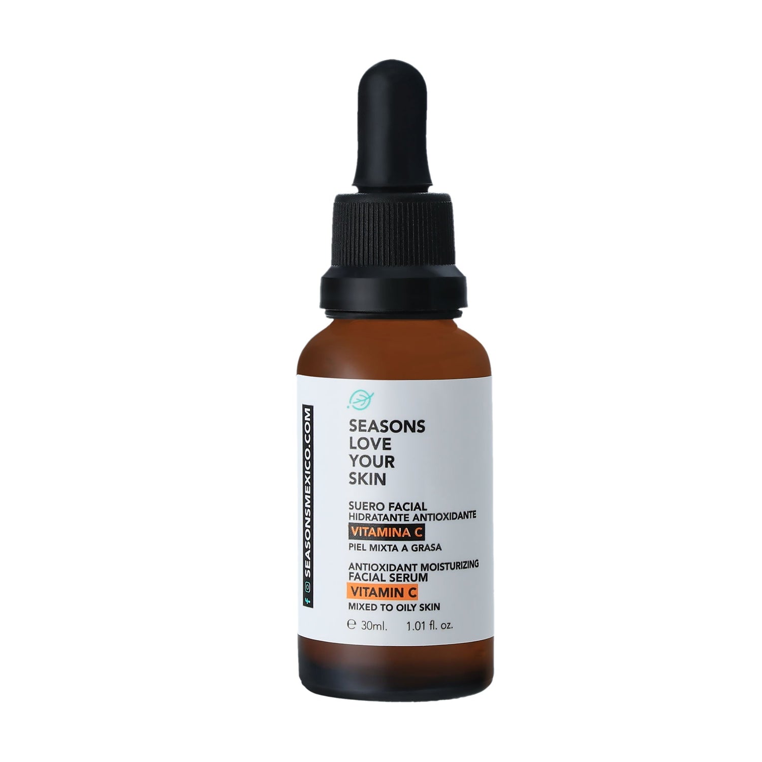 🎁 Suero Facial Hidratante Antioxidante Vitamina C 30ml Piel Mixta a Grasa 30 ml. (100% off)