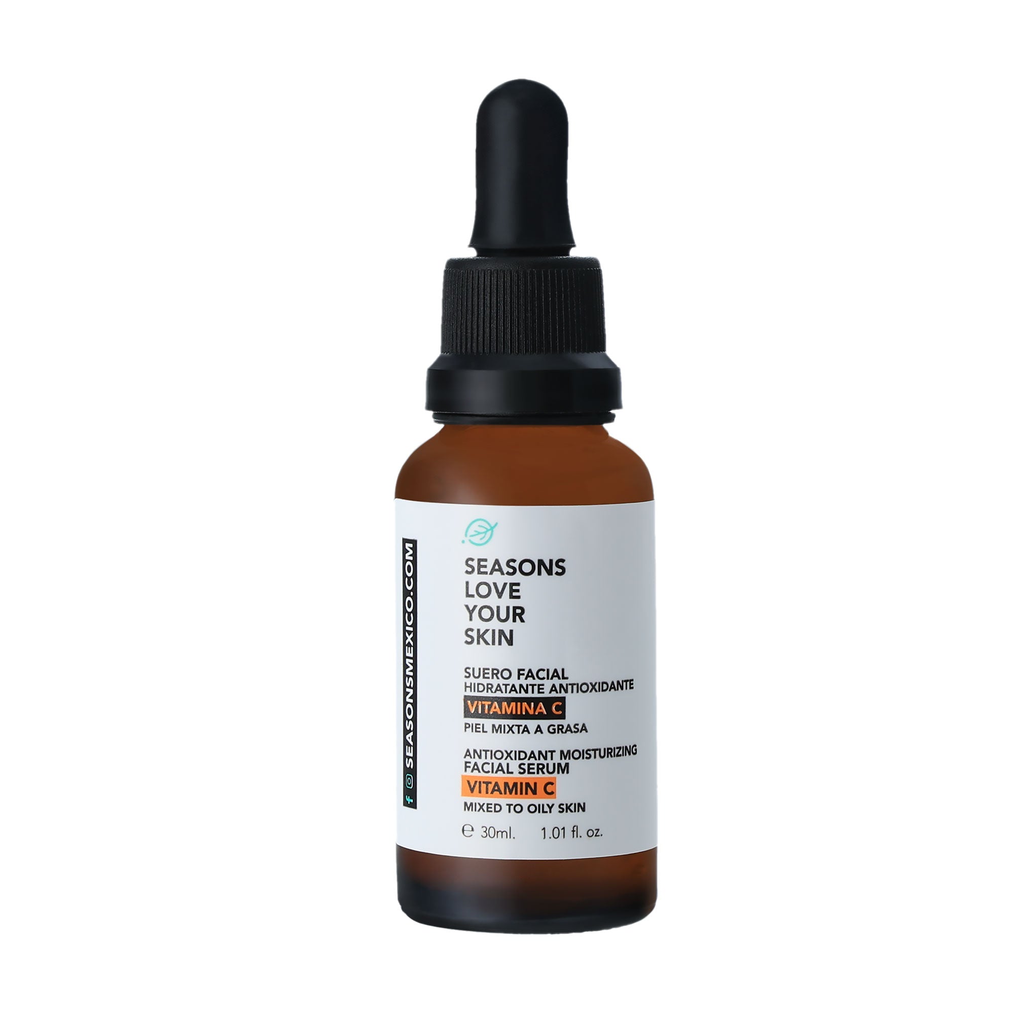 🎁 Suero Facial Hidratante Antioxidante Vitamina C 30ml Piel Mixta a Grasa 30 ml. (100% off)