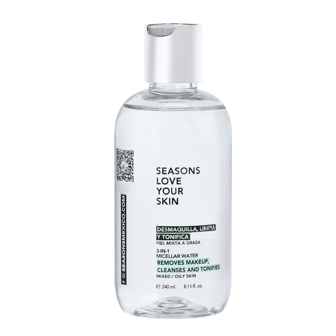 🎁 3 en 1 Agua Micelar 240 ml. (100% off)