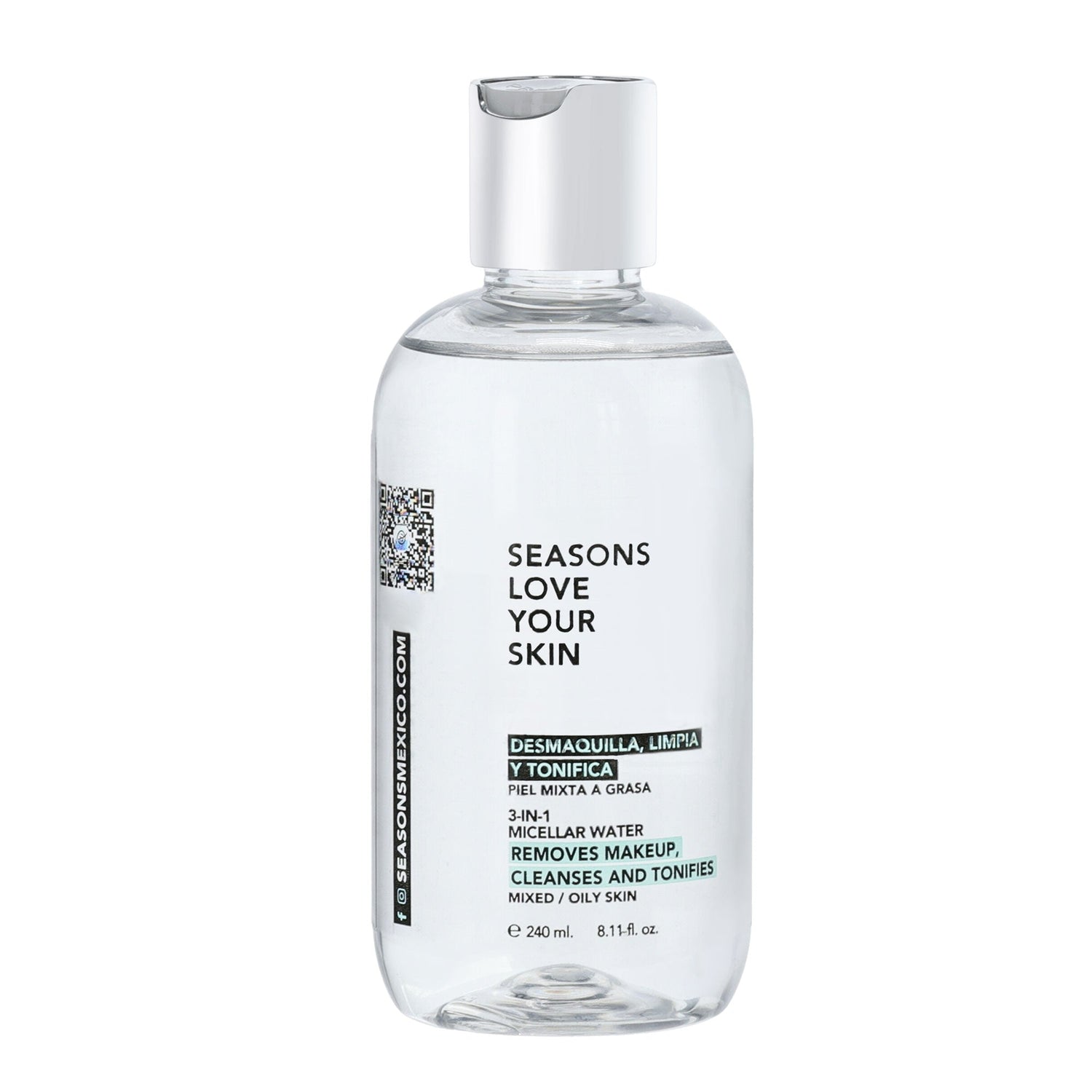 🎁 3 en 1 Agua Micelar 240 ml. (100% off)