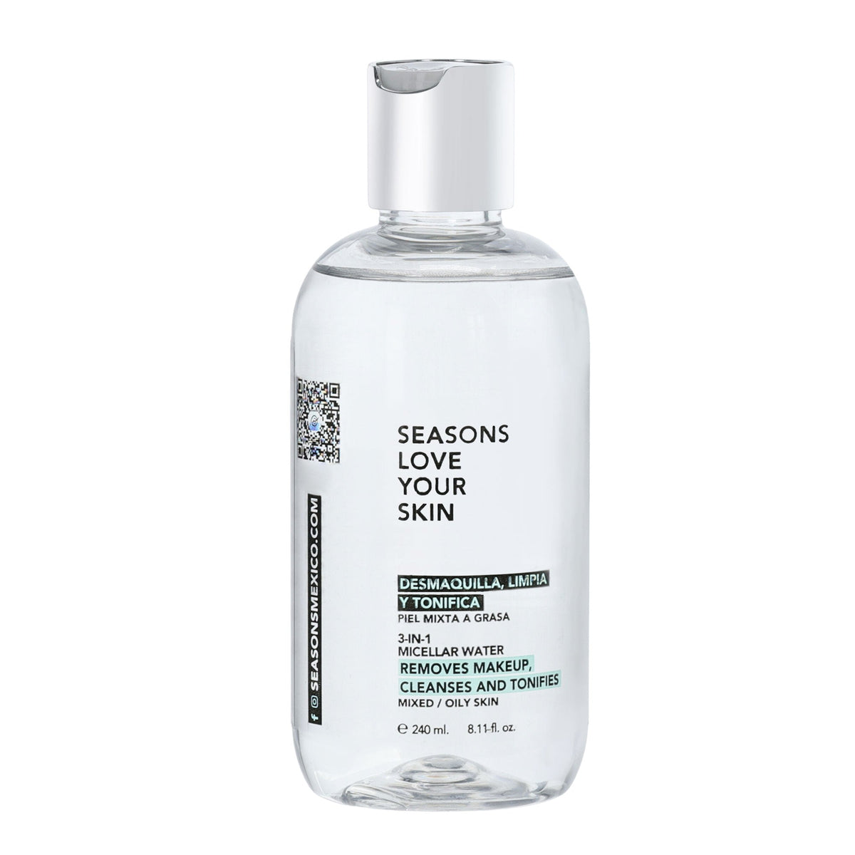🎁 3 en 1 Agua Micelar 240 ml.