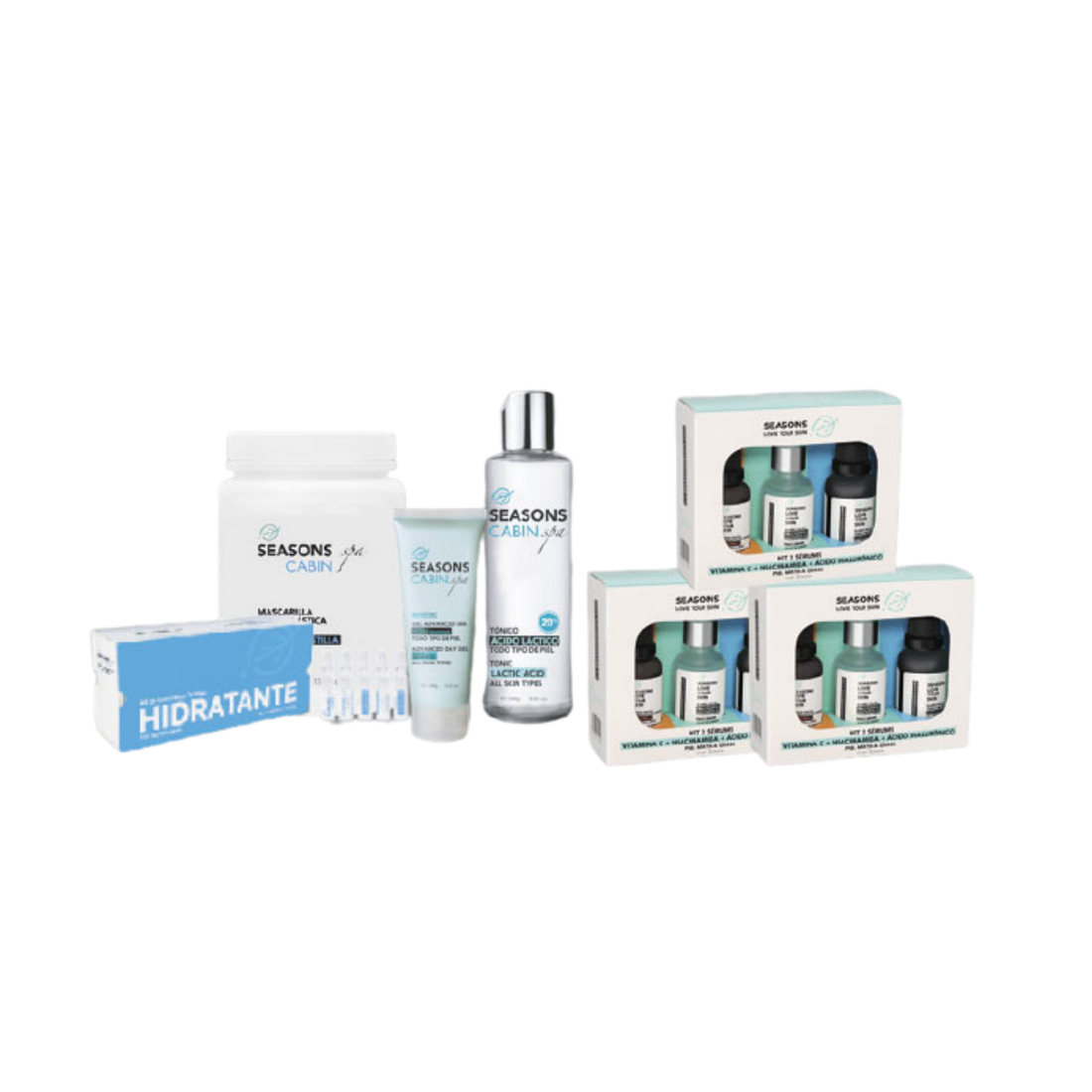 BUNDDLE  HIDRATANTE (7 PIEZAS)