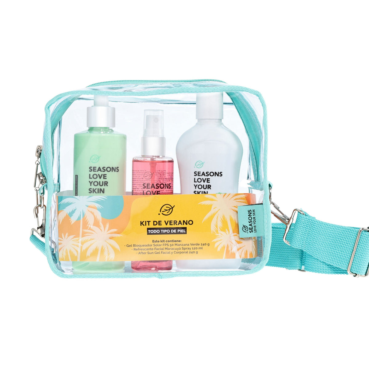 🎁 Kit de Verano Bloqueador Gel Manzana 3 pza.