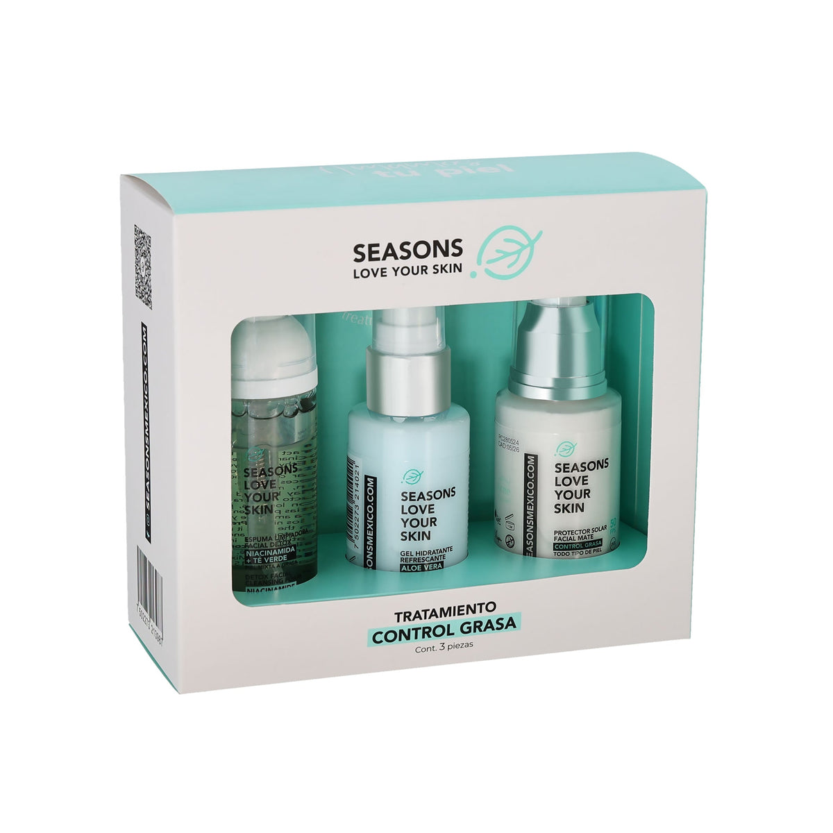 🎁 Tratamiento Control Grasa 3 pza.