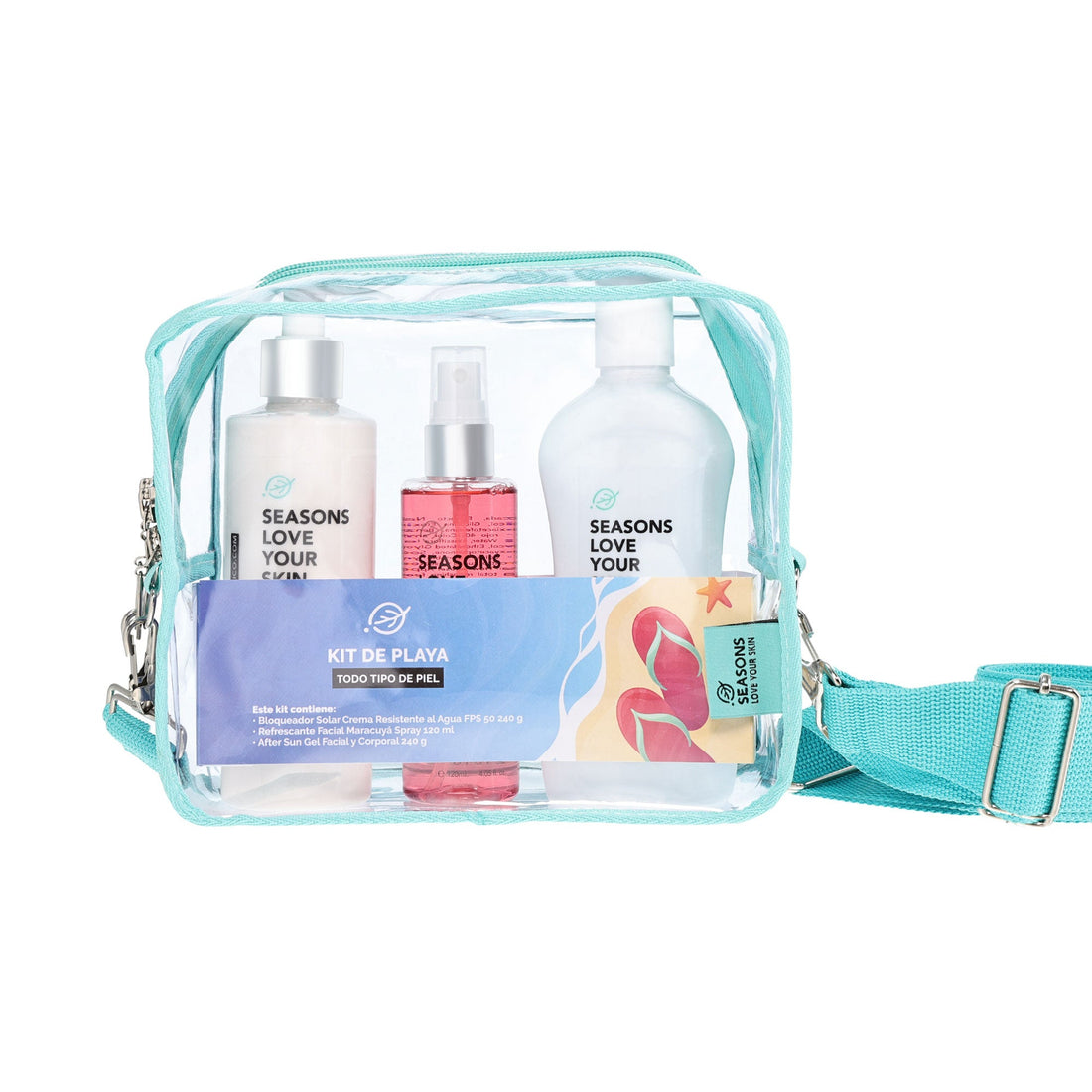 🎁 Kit de Playa Seasons 3 pza. (100% off)
