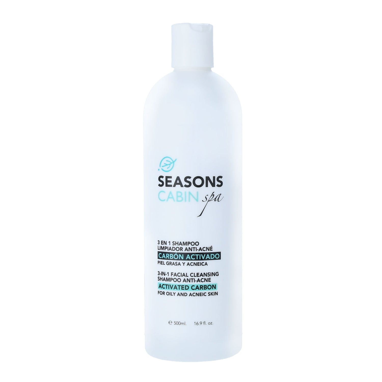 🎁 Shampoo Limpiador Anti-Acné Carbón Activado  500 ml. (100% off)