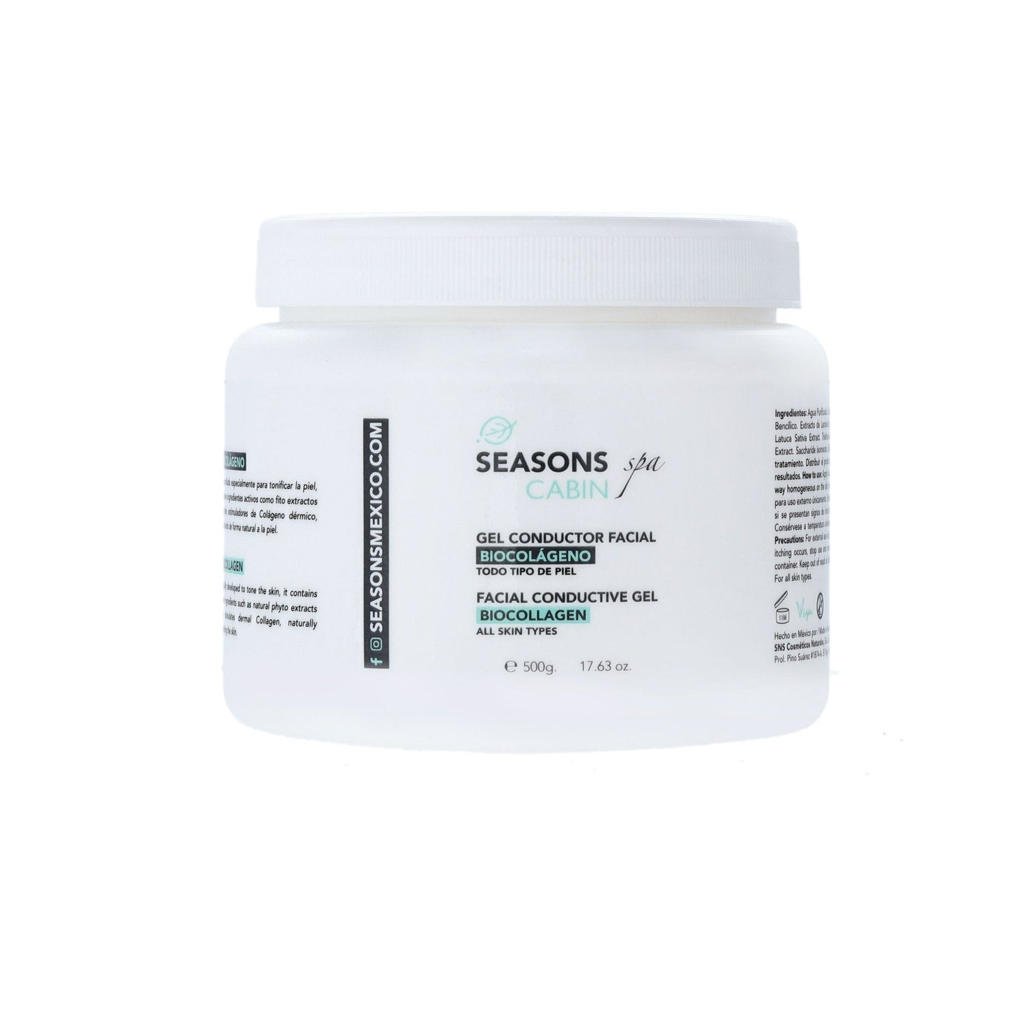 🎁 Gel conductor facial Biocolageno  500gr (100% off)