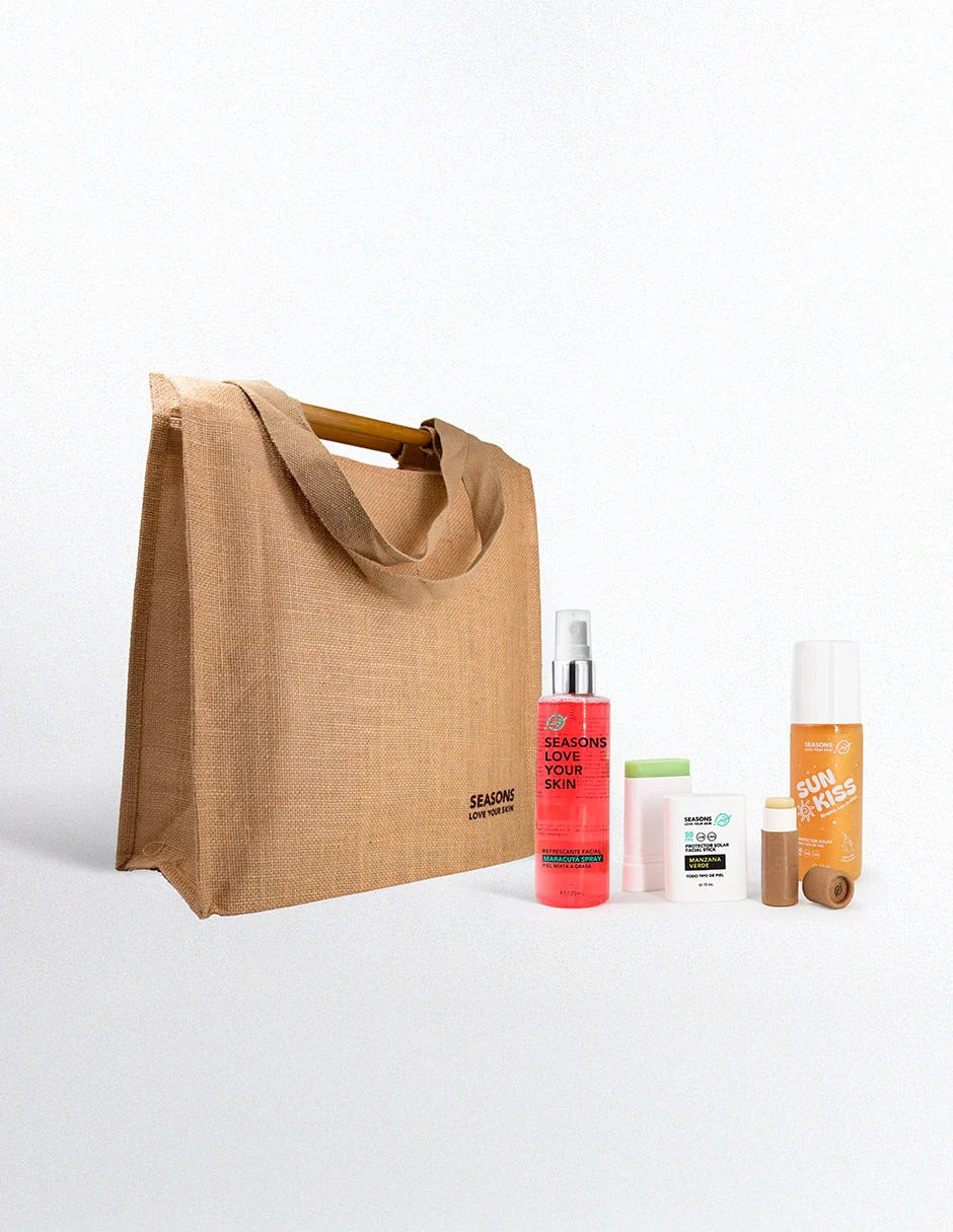 Kit Spring Break FPS 50: Protección Solar, Brillo y Frescura (5 piezas)