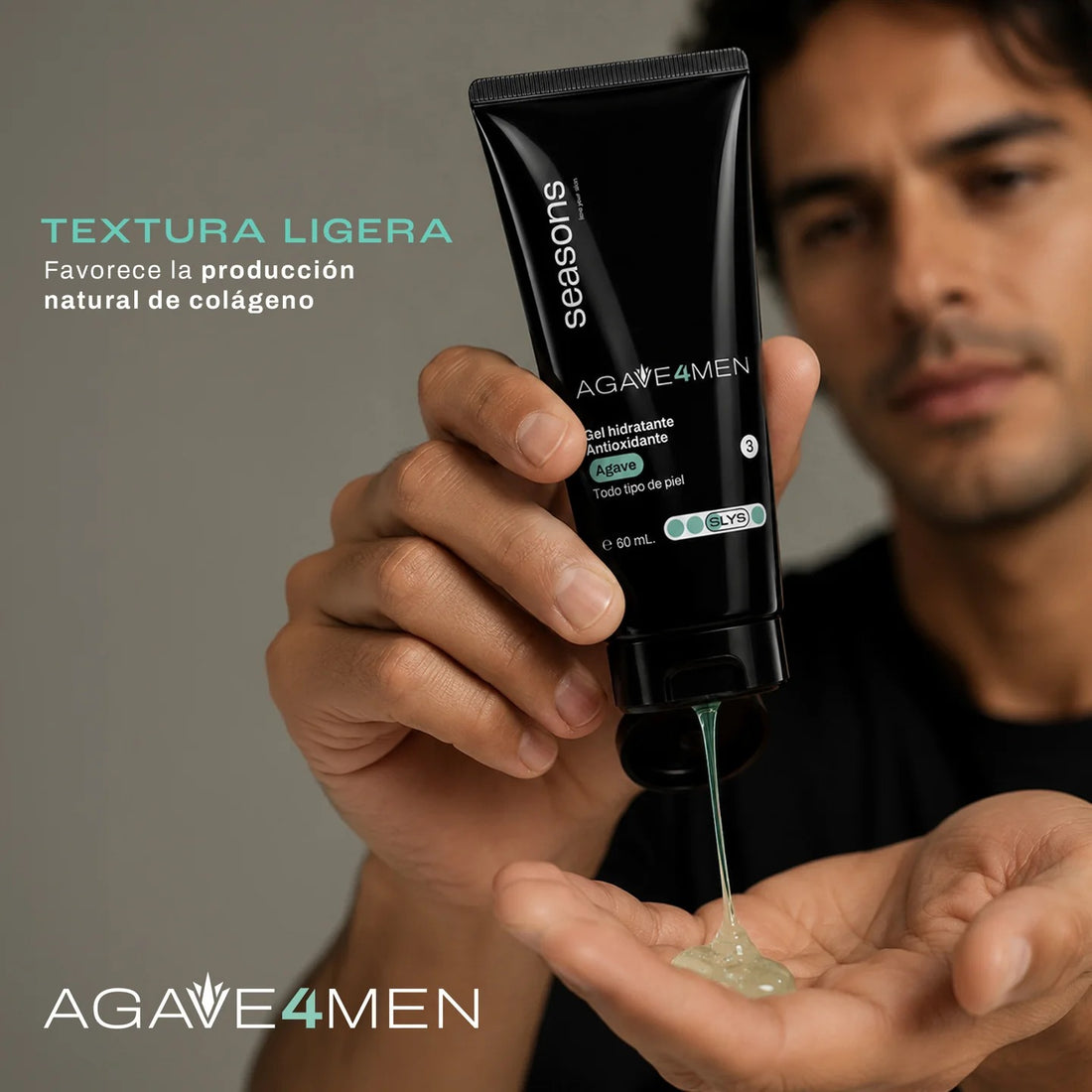 Kit Agave 4 Men: Rutina Completa de Hidratación y Protección FPS 50
